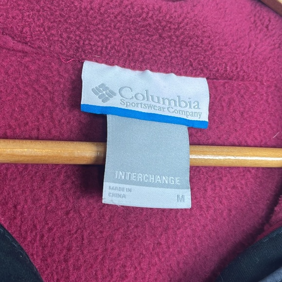 Columbus black and fuchsia interchangeable winter coat medium - Picture 4 of 5